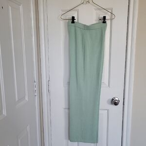 St. John Collection Light Green Knit   Pants Sz 4